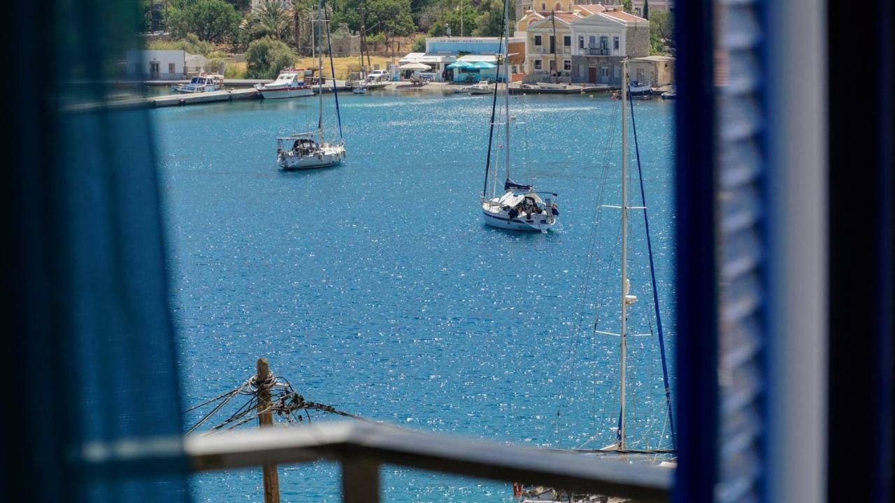 Irene Double Apartment Anoi Symi Exteriér fotografie