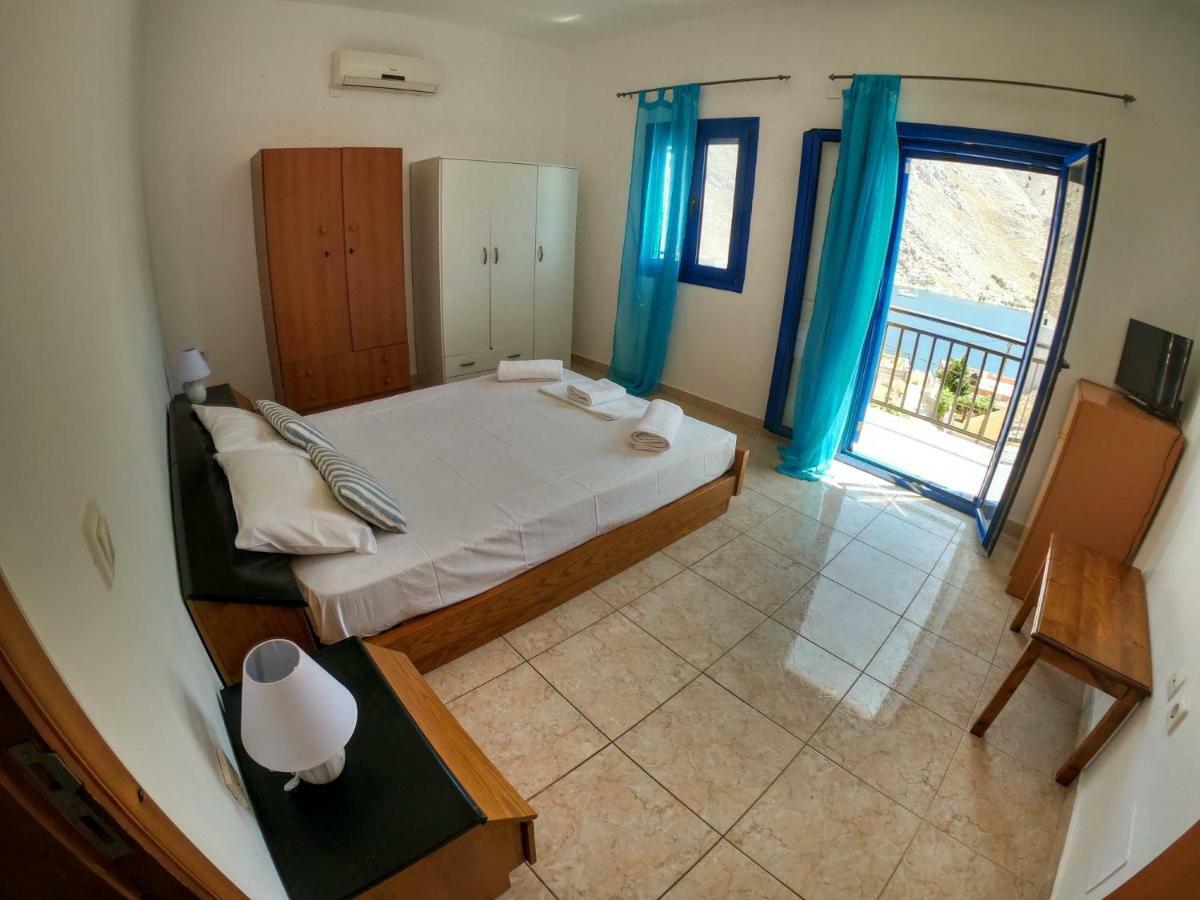 Irene Double Apartment Anoi Symi Exteriér fotografie