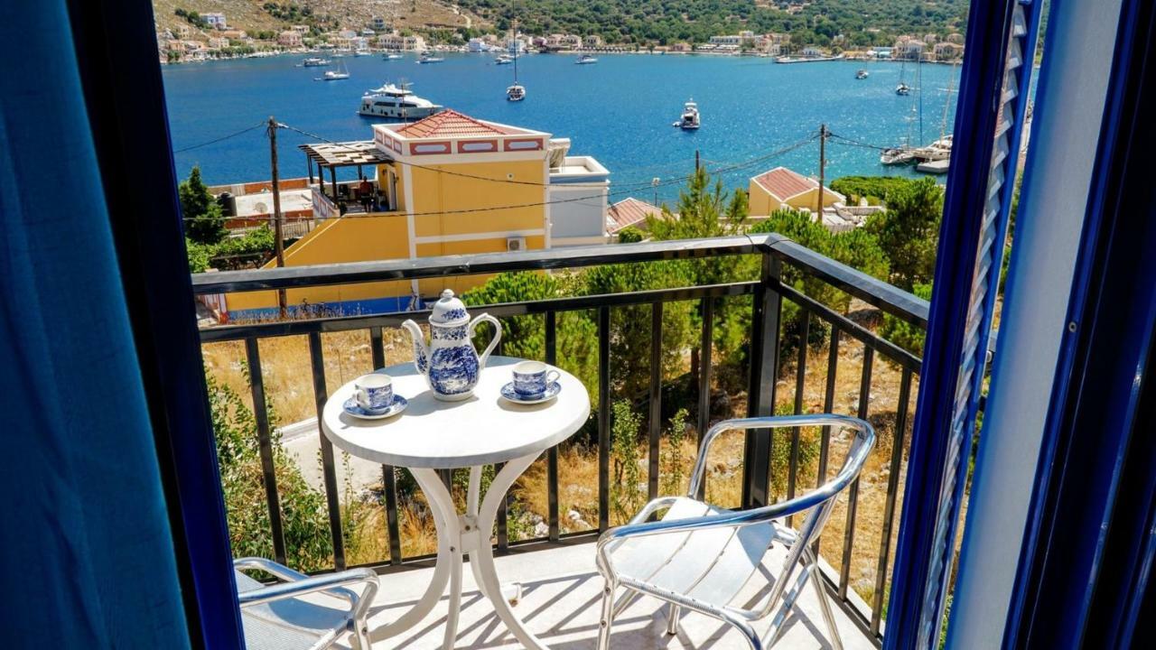 Irene Double Apartment Anoi Symi Exteriér fotografie