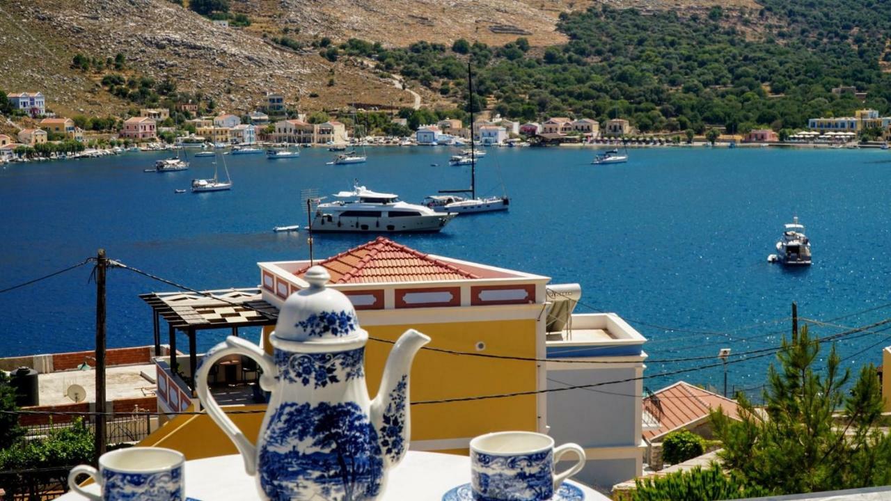 Irene Double Apartment Anoi Symi Exteriér fotografie