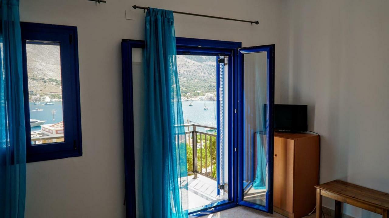 Irene Double Apartment Anoi Symi Exteriér fotografie