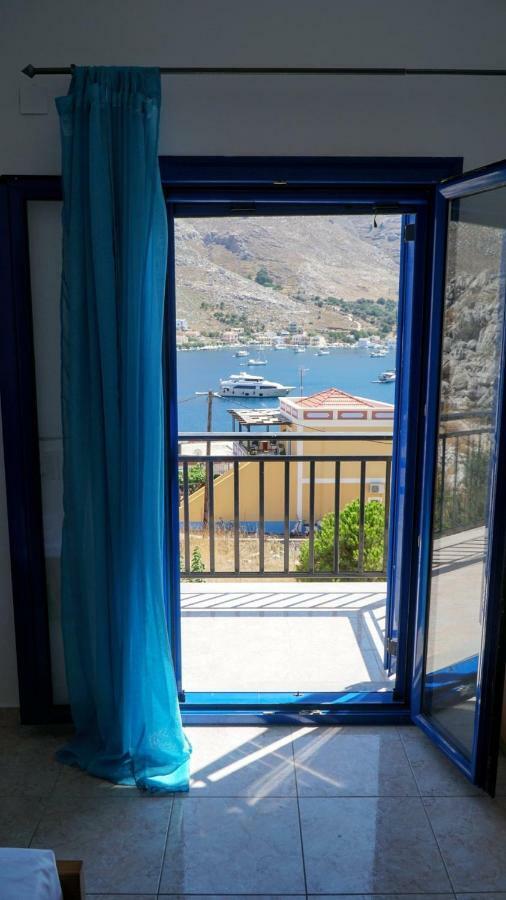 Irene Double Apartment Anoi Symi Exteriér fotografie