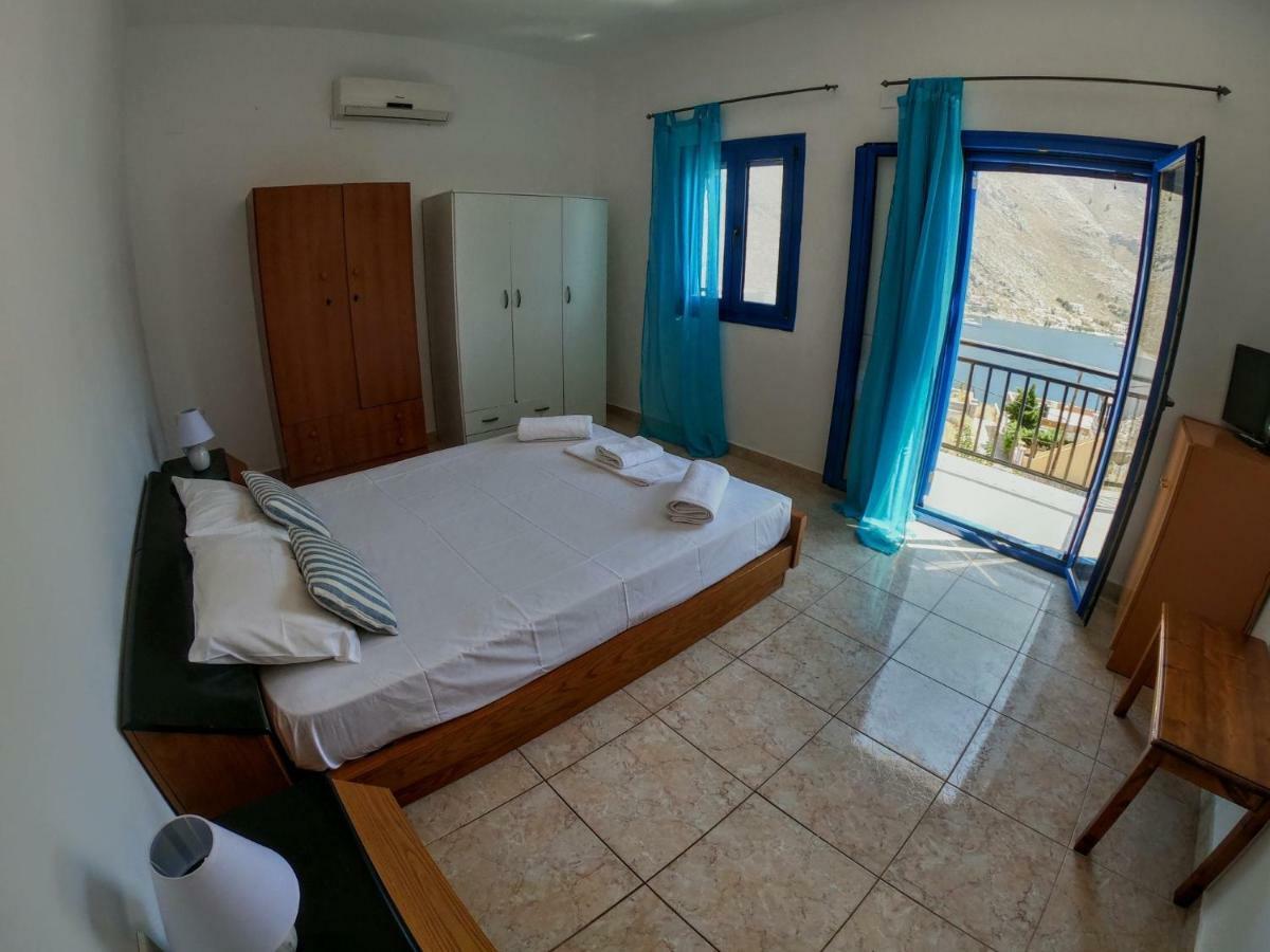 Irene Double Apartment Anoi Symi Exteriér fotografie