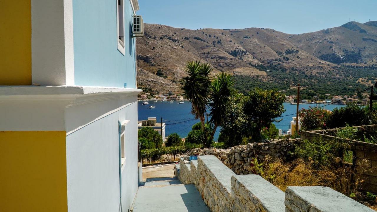 Irene Double Apartment Anoi Symi Exteriér fotografie